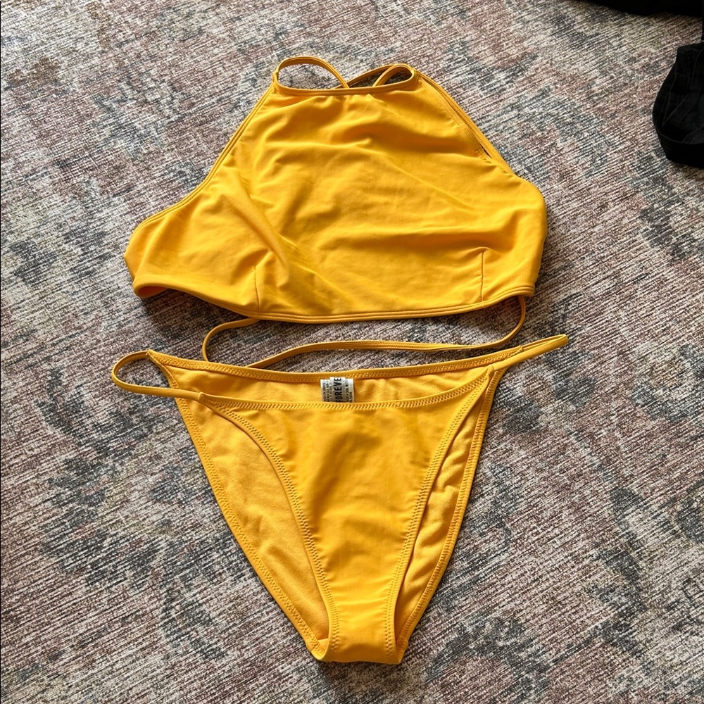 Orange Bikini Set